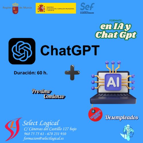 ChatGpt curso gratuito Jumilla